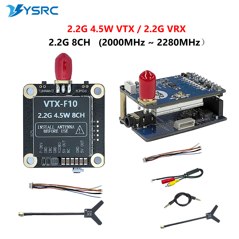 Drone Receiver - Émetteur vidéo FPV 2.0-2.2G 4.5W VTX