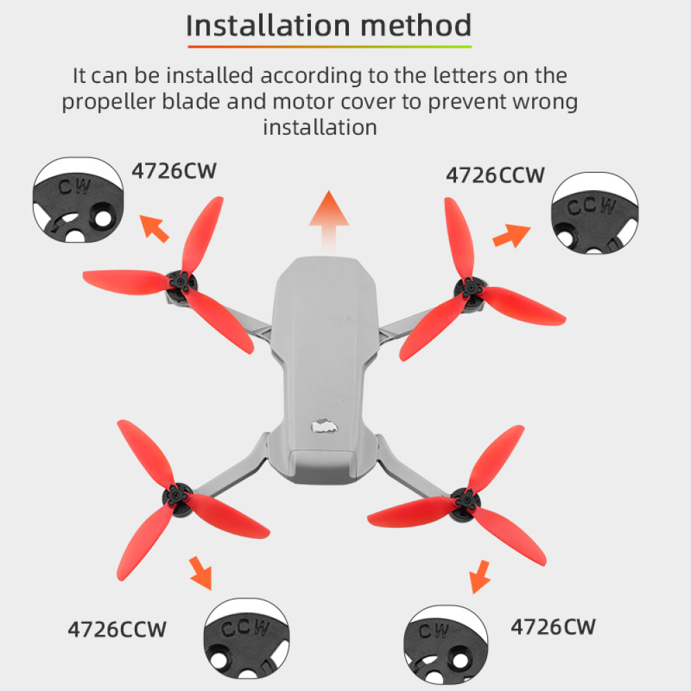 Dji Drone Mini 3 - Pour DJI MINI SE/1/2 Drone hélice