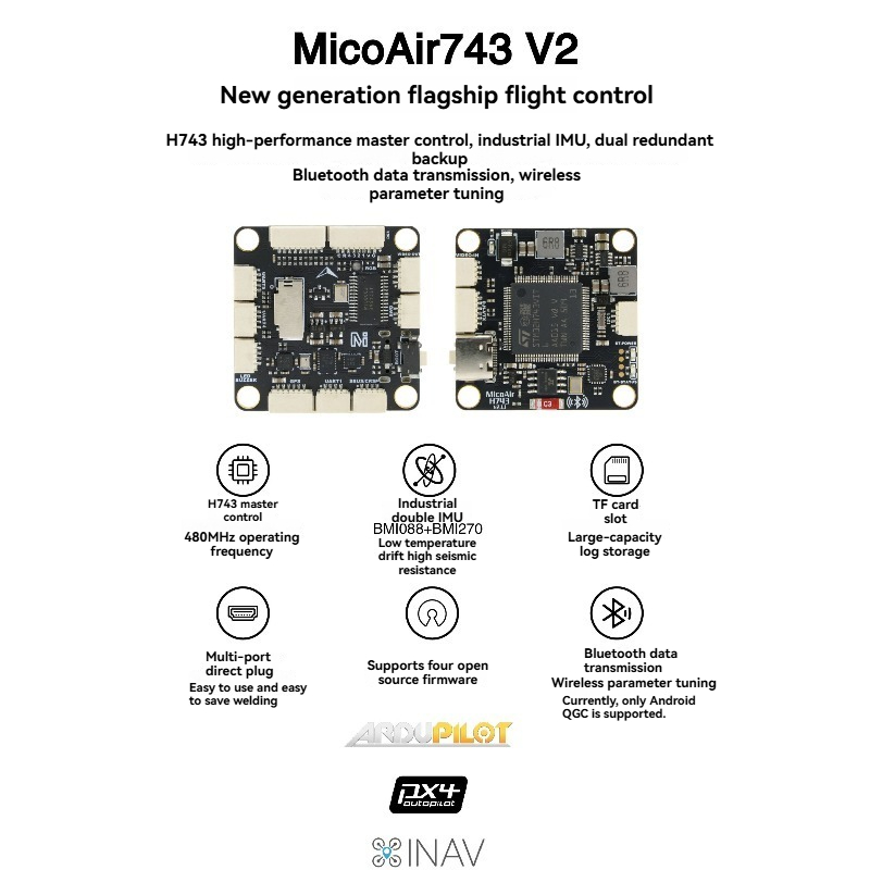 Contrôleur de vol MicoAir743 V - Drone Flight Controller avis et prix