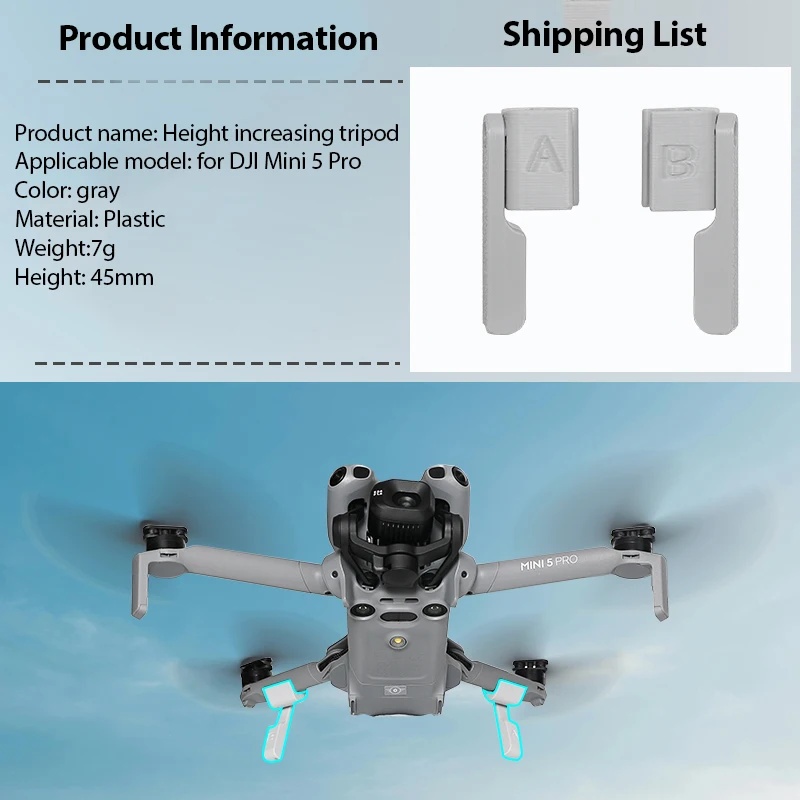 Train d'atterrissage pour dron - Drone Landing Gear avis et prix