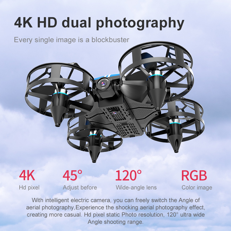 Nouveau Mini Drone 812PRO prof - Drone Gimbal avis et prix